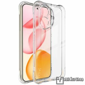 Honor 400 Lite, Imak Silky telefontok, Szilikon, Erősített, Légpárnás sarkok, Kamerasziget védelem, Átlátszó kép