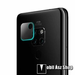 Huawei Mate 20 X, 20 X 5G, Kameravédő üvegfólia, 0, 3mm, Arc Edge, 1db, Átlátszó kép