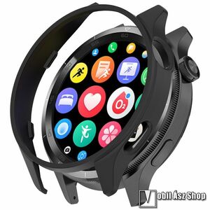 Xiaomi Watch S4, Okosóra műanyag védőtok, Bumper, Keret, Fekete kép