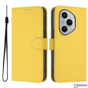 Honor 400 Pro, Telefontok, Notesz, Asztali tartó, Oldalra nyíló, Bankkártyatartó, Mágneses zárófül, Csuklópánt, PU bőr, Szilikon belső, Sárga kép