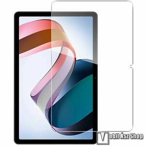 Xiaomi Redmi Pad 2, Előlapvédő karcálló edzett üveg, Üvegfólia, 0, 3 mm vékony, 9H, Arc Edge, A képernyő sík részét védi, 1db, Átlátszó kép