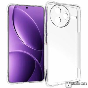Xiaomi Poco F7 Ultra, Redmi K80 Pro 5G, Telefontok, Szilikon, TPU, Erősített sarkok, Kamerasziget védelem, Átlátszó kép