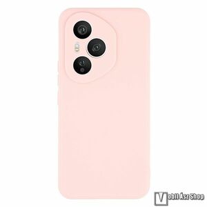 Honor 400 Pro, Telefontok, Szilikon, Kamerasziget védelem, Matt, Rózsaszín kép