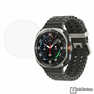 Samsung Galaxy Watch8 Classic, TPU okosóra képernyővédő fólia, 1db, Törlőkendővel, Átlátszó kép