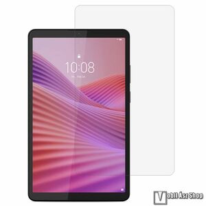Lenovo Tab K9, Tab One, Előlapvédő karcálló edzett üveg, Üvegfólia, 0, 3 mm vékony, 9H, Arc Edge, A képernyő sík részét védi, 1db, Átlátszó kép