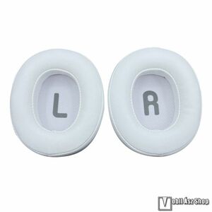 Fejhallgató fülpárna JBL Tune T700BT, T710BT, T750BTNC, T760NC-hez, 1 pár, Puha habszivacs, Zajszigetelés, Memóriahab, Könnyen cserélhető, Fehér kép