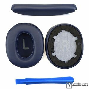 Fejhallgató fülpárna JBL TUNE 700BT, 710BT-hez, 1 pár, Puha habszivacs, Zajszigetelés, Memóriahab + Fejpántvédő, Könnyen cserélhető, Sötétkék kép