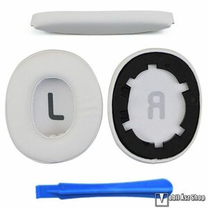 Fejhallgató fülpárna JBL TUNE 700BT, 710BT-hez, 1 pár, Puha habszivacs, Zajszigetelés, Memóriahab + Fejpántvédő, Könnyen cserélhető, Fehér kép