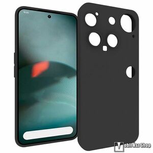 Nothing Phone (3), Telefontok, Szilikon, Kamerasziget védelem, Matt, Fekete kép