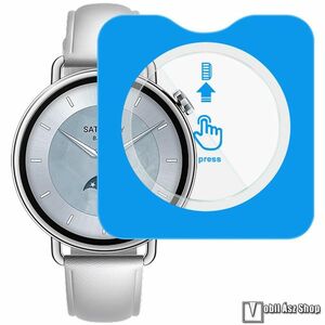 Xiaomi Watch S4 41mm, Imak okosóra üvegfólia, 9H, 0, 3mm, 1db, Sík részre, Felhelyező keret kép