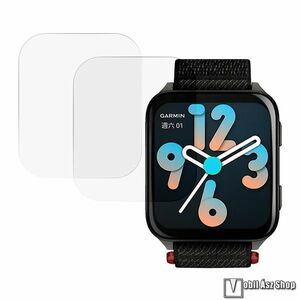 Garmin Venu X1, TPU okosóra képernyővédő fólia, 2db, Törlőkendővel, Átlátszó kép