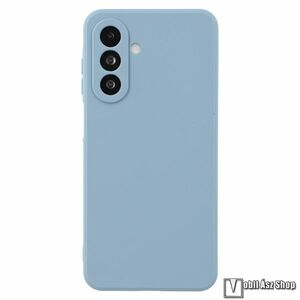 Samsung Galaxy A17 5G, 4G, Telefontok, Szilikon, Kamerasziget védelem, Matt, Levendula szürke kép