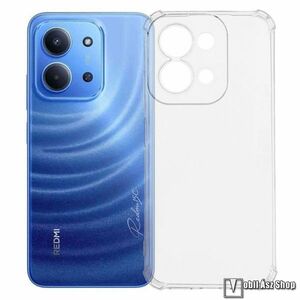 Xiaomi Redmi 15C 5G, 4G, Telefontok, Szilikon, TPU, Erősített sarkok, Kamerasziget védelem, Átlátszó kép