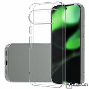 Google Pixel 10, Telefontok, Szilikon, TPU, Kamerasziget védelem, Átlátszó kép