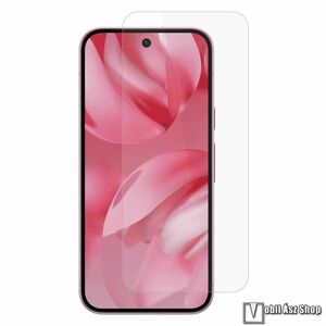 Google Pixel 10, 10 Pro, 9, 9 Pro, Előlapvédő karcálló edzett üvegfólia, 0, 3 mm vékony, 9H, Arc Edge, A képernyő sík részét védi, 1db, Átlátszó kép