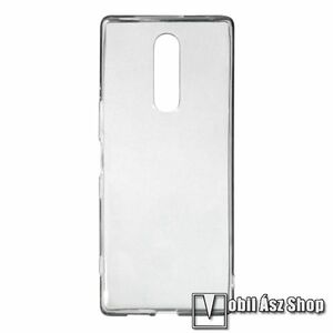 Sony Xperia 1, Telefontok, Szilikon, TPU, Átlátszó kép