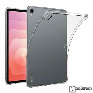 Samsung Galaxy Tab S11, Tablet tok, Szilikon védőtok, Erősített sarkok, Átlátszó kép