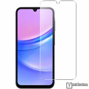 Samsung Galaxy A07 4G, Előlapvédő karcálló edzett üvegfólia, 0, 3 mm vékony, 9H, Arc Edge, A képernyő sík részét védi, 1db, Átlátszó kép