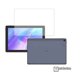 Huawei MatePad T10s, Előlapvédő karcálló edzett üvegfólia, 0, 3 mm vékony, 9H, Arc Edge, A képernyő sík részét védi, 1db, Átlátszó kép