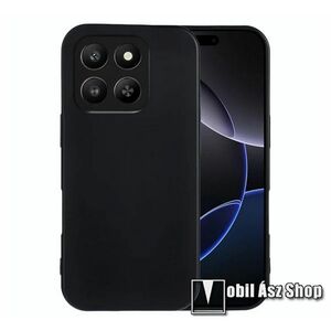 Honor 400 Smart, X7d 5G, Telefontok, Szilikon, Matt, Fekete kép