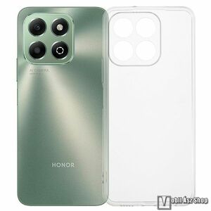 Honor 400 Smart, X7d 5G, Telefontok, Szilikon, TPU, Kamerasziget védelem, Ultravékony, Átlátszó kép
