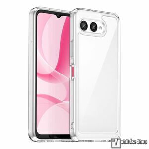 Telekom T Phone 3 5G, Ott! Transparent telefontok, Akril hátlap, Szilikon szegély, Átlátszó kép