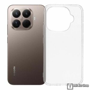 Xiaomi 15T Pro, Telefontok, Szilikon, Légpárnás keret, Átlátszó kép