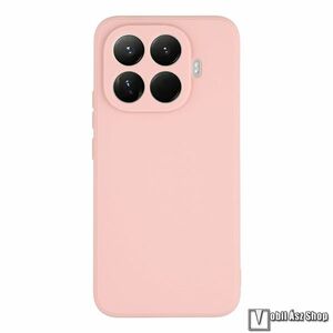 Xiaomi 15T Pro, Telefontok, Szilikon, Kamerasziget védelem, Matt, Rózsaszín kép