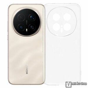 Honor Magic8 Pro, Telefontok, Szilikon, TPU, Kamerasziget védelem, Ultravékony, Átlátszó kép