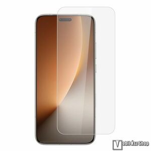 Honor Magic8 Pro, Előlapvédő karcálló edzett üvegfólia, 0, 3 mm vékony, 9H, Arc Edge, A képernyő sík részét védi, 1db, Átlátszó kép