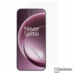 OnePlus 15 5G, Képernyővédő fólia, HD Clear, 1db, PET, törlőkendővel kép