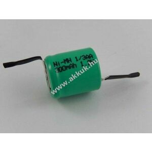 Akkucella 1/3AA Z forrfüles NI-MH 1.2V 300mAh kép