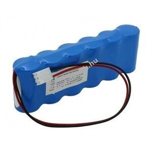 Helyettesítő vészvilágítás akku akku F1x6 C (bébi méret) 7, 2V 2500mAh 250mm kábel NiCd kép