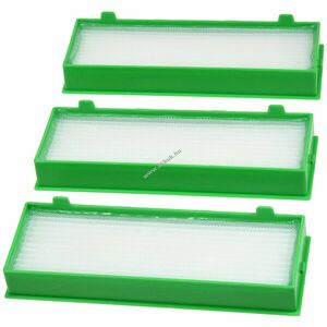 3db Helyettesítő hepa-, allergia-szűrő porszívóhoz Vorwerk Kobold VR200 / VR300 kép