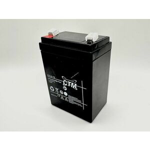 Ólom akku 12V 2, 2Ah (CTM) típus CT2.6-12 helyettesíti MP2, 2-12D kép
