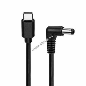USB-C - DC kábel 5.5mm x 2.5mm, 15W, 1m kép