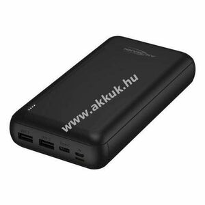 Ansmann powerbank 30000mah, fekete kép