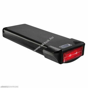 Maratron 36V 14Ah e-bike akku + hátsó lámpa, csomagtartós kivitel kép