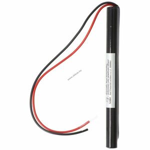 Vészvilágítás akku NiMH 3, 6V 600mAh L1x3 Micro AAA 20cm vezetékkel kép