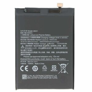 Helyettesítő akku Xiaomi Redmi 8 8A Li-Polymer 3, 85V 5000mAh 19, 25Wh szerszám nélkül kép