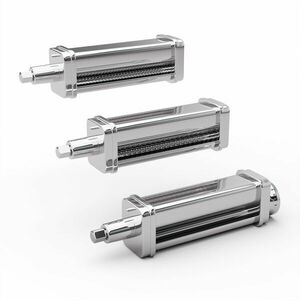 Klarstein Chiara tésztakészítő tartozék, 3 az 1-ben funkció, 8 fokozat, rozsdamentes acél, kompatibilis kép