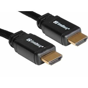 Sandberg Kábel - HDMI (2m; HDMI 2.0; 4K-UHD; fekete) kép