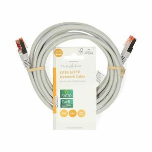 Nedis ccgl85220gy30 utp / ftp cat6 patch kábel, rj45 aranyozott é... kép