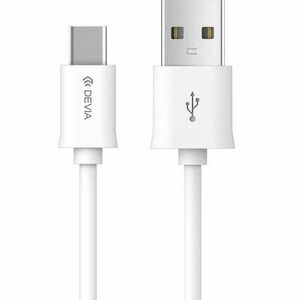 Devia ST993405 Smart 1m USB Type-C v2.0 fehér adatkábel kép