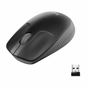 Logitech Egér - M190 Vezeték Nélküli Optikai, Fekete kép