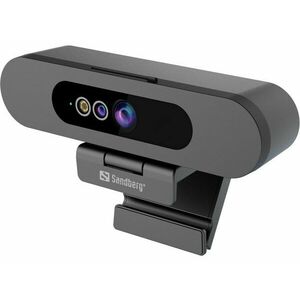 Sandberg Face-ID Webcam 2 - 1080p Full HD Webkamera, Windows Hello kép