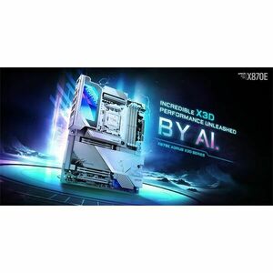 Gigabyte alaplap am5 x870e aorus pro x3d ice amd x870, atx X870E... kép