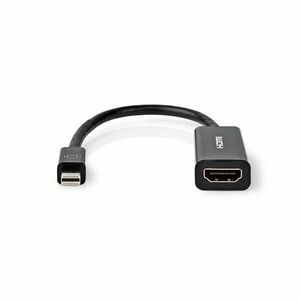 Nedis adapter kábel ccgt37650bk02 mini displayport 1.2 dugó - hdm... kép