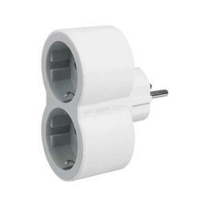 Legrand t-elosztó, kettős 2p+f elosztó biztonsági zsaluval, 16 a, ... kép