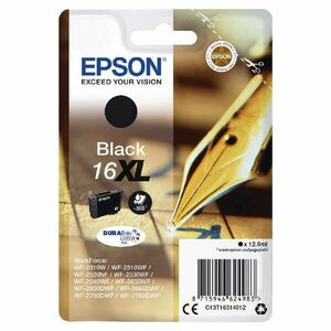 Epson T1631 Tintapatron Black 12, 9ml No.16XL, C13T16314012 kép